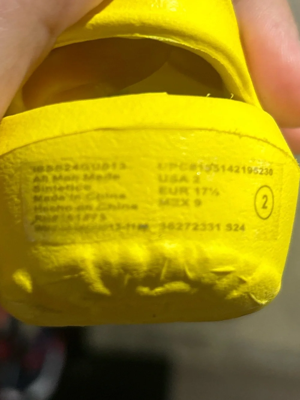 Sesame Street Infant Boys Big Bird Clogs Size Infant 2 Swim Shoes Barley Worn